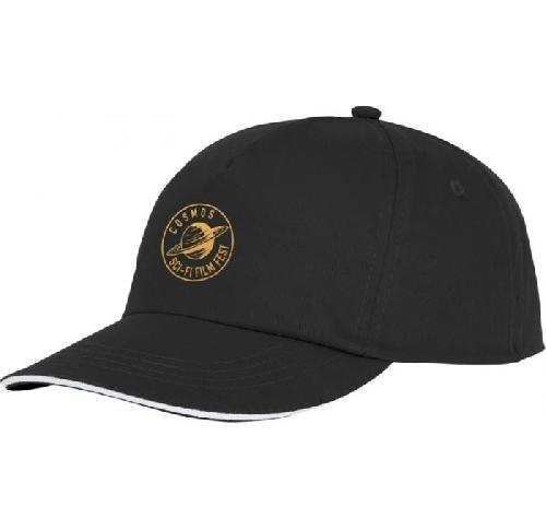 Embroidered Styx 5 Panel Sandwich Caps