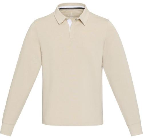 Promotional Clyde Unisex Organic Rugby Polo Sweatshirt