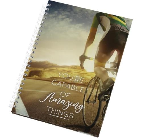 Desk-MateÂ® A5 Hard Cover Undated Diary
