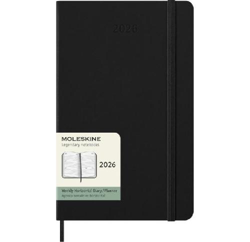 Moleskine Horizontal Hard Cover 12 Month L Weekly Planner