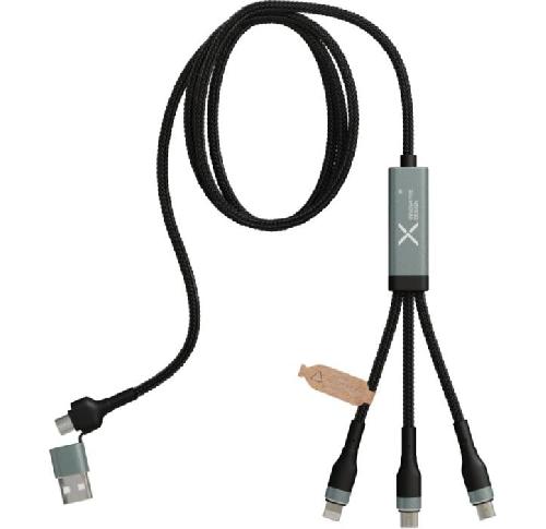 SCX.design C53 100W 5-in-1 RPET Ultra Fast Charging Cable