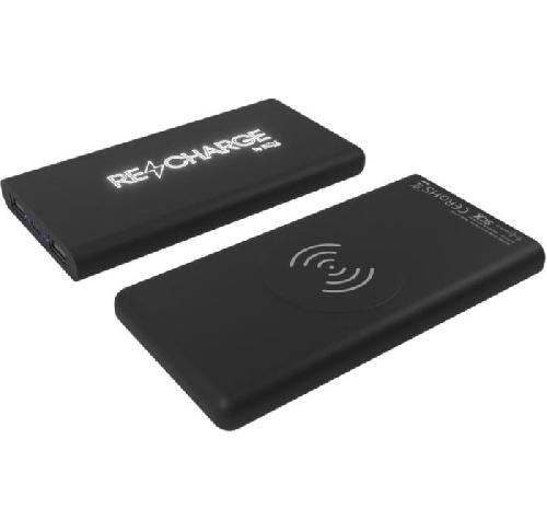 SCX.design P40 10.000 MAh Light-up Wireless Rubber Power Bank