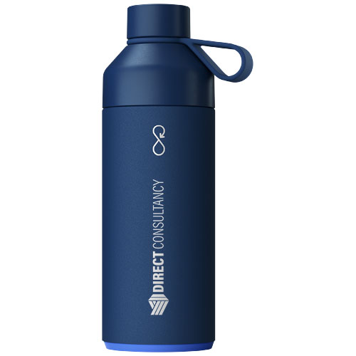 Eco Big Ocean Bottle 1000 ml vacuum insulated water bottles Printed Logo 