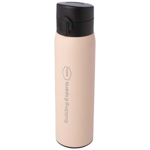 Printed Sika 450 ml RCS certified recycled stainless steel insulated flasks