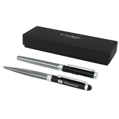 Luxe Empire duo pen gift set - Stylus Pen and Rollerball Custom Logo