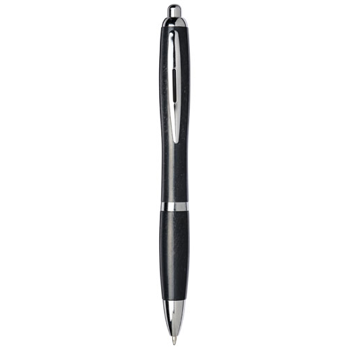 Promotional Nash wheat straw chrome tip ballpoint pens