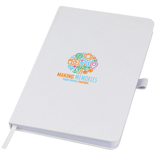 Fabianna crush paper hard cover notebooks Printed Logo