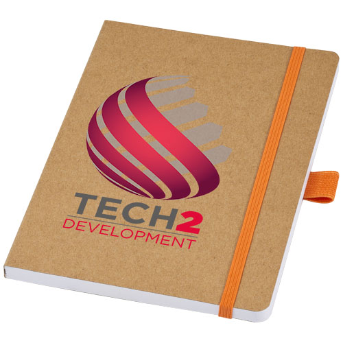 Printed Logo Berk recycled paper notebooks 