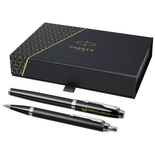 Branded Parker IM ballpoint and fountain pen sets