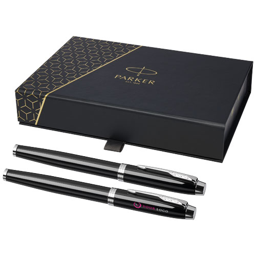 Branded Parker IM rollerball and fountain pen Business Gift sets
