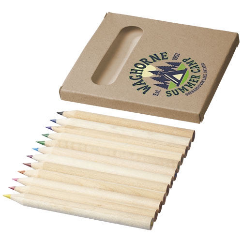Promotional Artemaa 12-piece pencil colouring sets