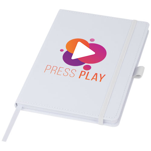 Marksman Thalaasa ocean-bound plastic hardcover notebooks Printed Logo 