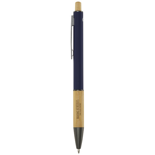 Branded Darius recycled aluminium ballpoint pens
