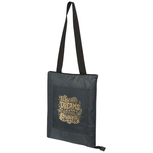 Promotional Clary GRS recycled polyester picnic blankets