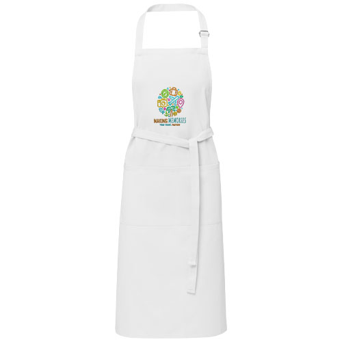 Promotional Printed Andrea 240 g/m²  Cooks aprons with adjustable neck strap