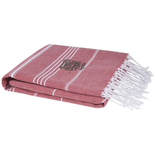 Promotional Logo Anna 150 g/m² hammam cotton Beach towels 100x180 cm