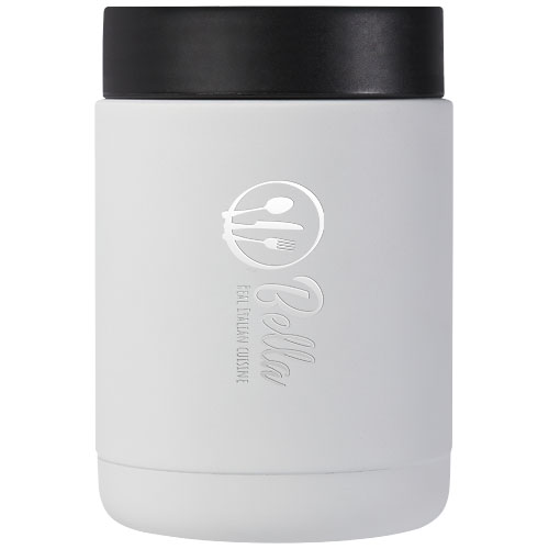 Printed Logo Doveron 500 ml recycled stainless steel insulated lunch pots