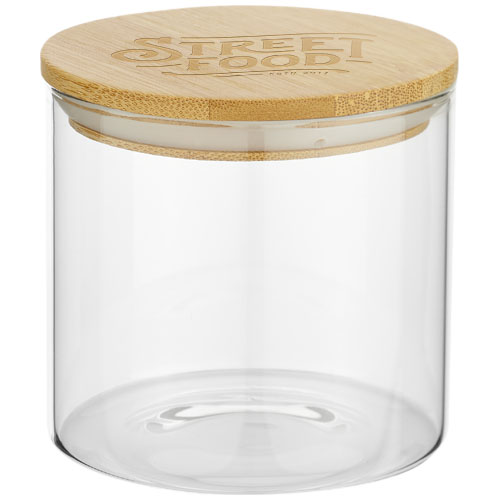 Custom Printed Boley 320 ml glass food Storage containers