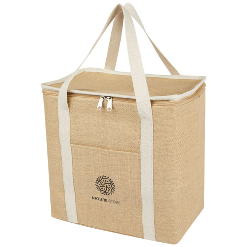 Large Juta 300 g/m² jute cooler bags 19L Customised Logo