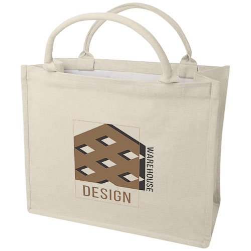 Printed Page 500 g/m² Aware? recycled School book tote bags