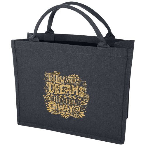 Printed Page 500 g/m² Aware? recycled School book tote bags