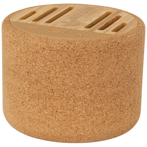 Customised Cerris 5W cork Bluetooth® Min Portable speaker
