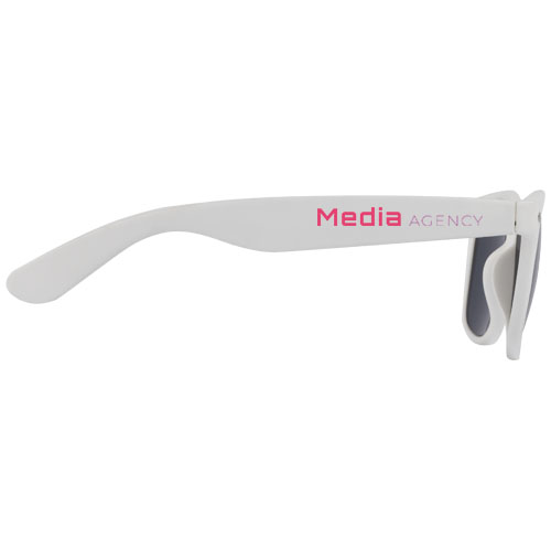 Branded Sun Ray recycled Festival plastic sunglasses