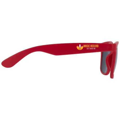 Branded Sun Ray recycled Festival plastic sunglasses