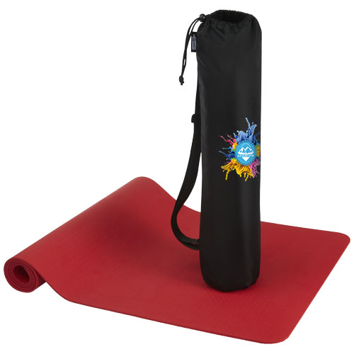 Virabha recycled TPE yoga mats printed Logo 