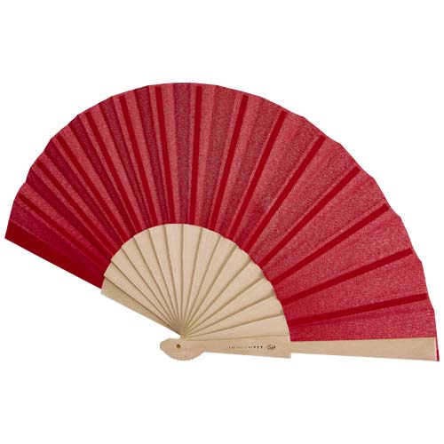 Printed Manuela hand fan