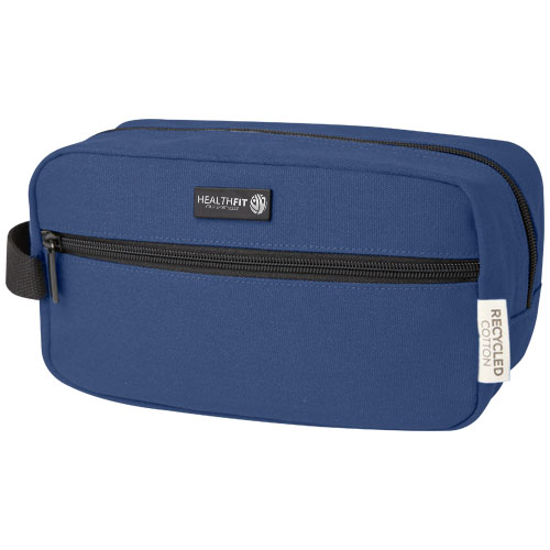 Promotional Joey GRS recycled canvas travel accessory pouch bag 3.5L