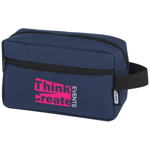 Eco Recycled Branded Ross GRS RPET toiletry bags 1.5L Custom Logo 