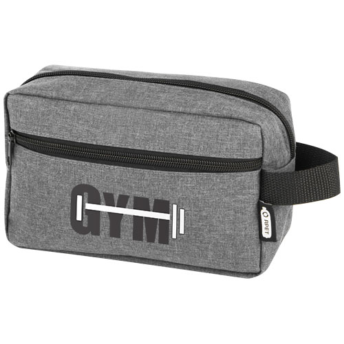 Eco Recycled Branded Ross GRS RPET toiletry bags 1.5L Custom Logo 