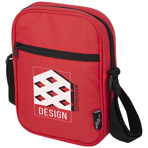 Byron GRS recycled crossbody bag 2L Printed Logo 
