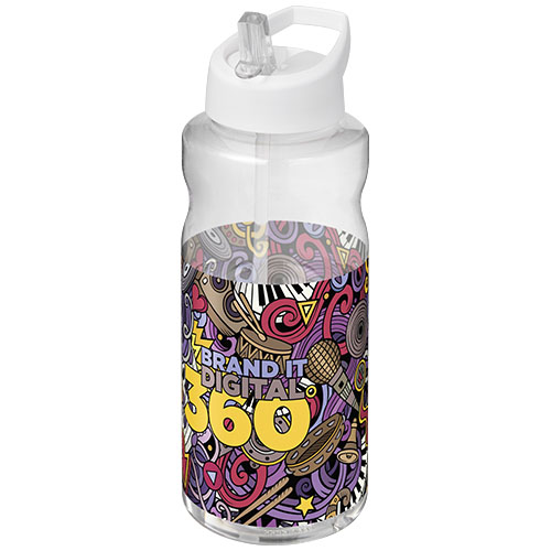 Promotional H2O Active® Big Base 1 litre spout lid sport bottle