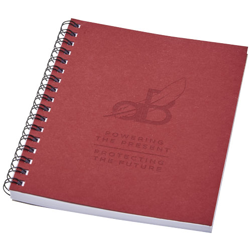 Desk-Mate® A6 colour spiral notebooks Custom Logo