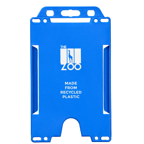 Promotional Pierre recycled plastic Business card holders