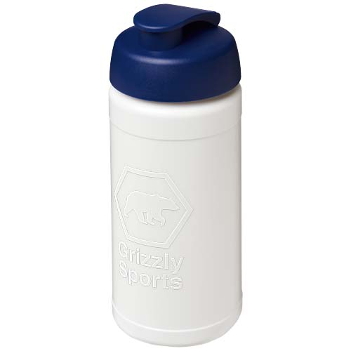 Baseline Rise 500 ml sport bottle with flip lid Embossed Logo 
