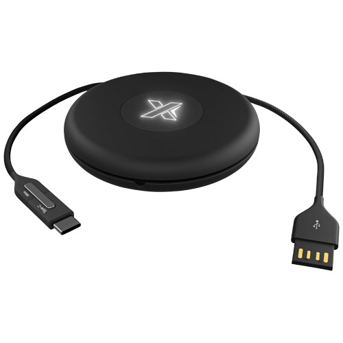 Branded SCX.design C18 3-in-1 travel light-up Phone Charrging Cables