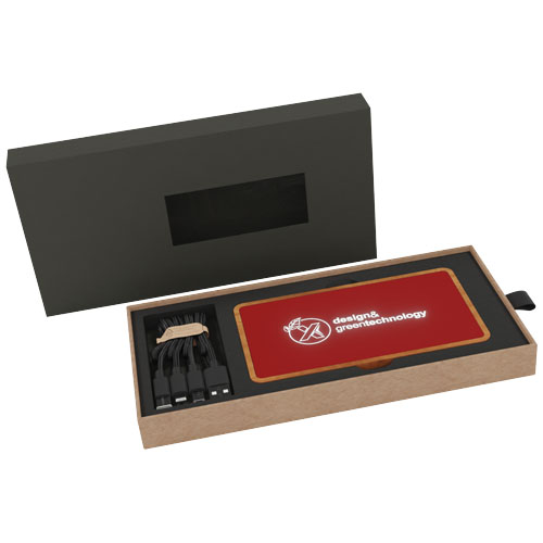 Custom SCX.design P36 5000 mAh light-up wireless power bank Portable Phone Chargers