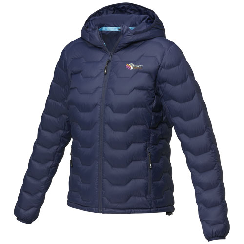 Elevate Eco Printed Petalite women's GRS recycled insulated down jackets