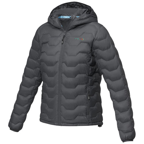 Elevate Eco Printed Petalite women's GRS recycled insulated down jackets