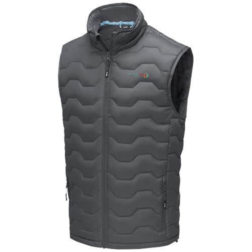 Elevate Eco Branded Epidote men's GRS recycled insulated down bodywarmer Gilets