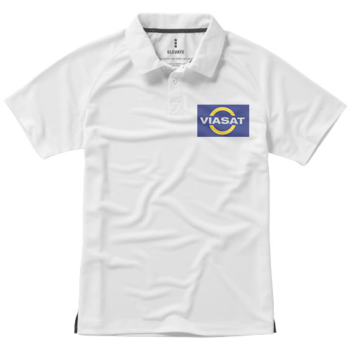 Branded Elevate Ottawa short sleeve men's cool fit polo Shirts