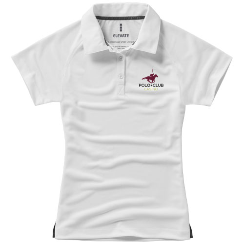 Branded Elevate Ottawa short sleeve women's cool fit polo Shirts