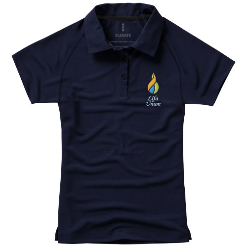 Branded Elevate Ottawa short sleeve women's cool fit polo Shirts