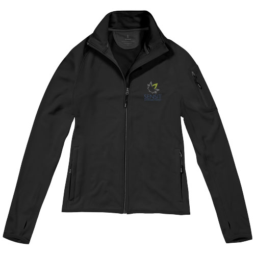Elevate Custom Mani women's performance full zip fleece jackets