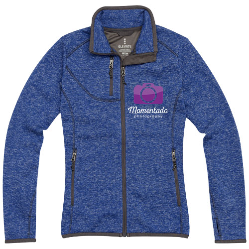 Elevatre Tremblant women's knit jacket Custom Logo 