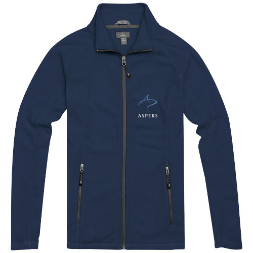 Elevate Rixford women's full zip fleece jacket Branded Logo