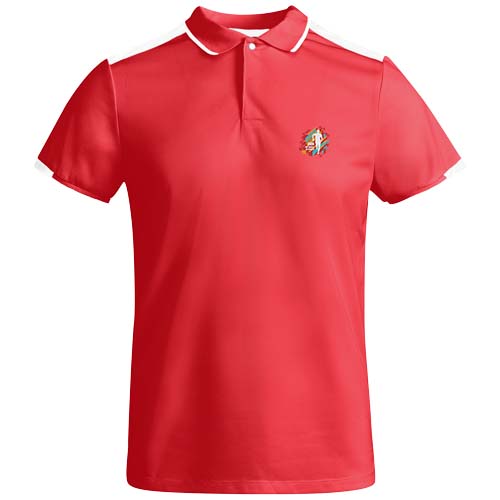 Roly Printed Tamil short sleeve kids sports polo Shirts Polyester